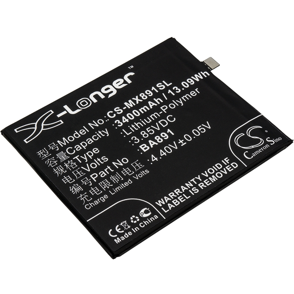 Battery Replaces BA891