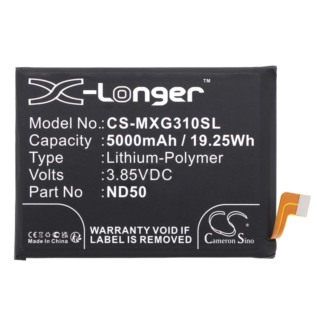 Sostituzione della batteria compatibile per Motorola ND50,SB18D24973