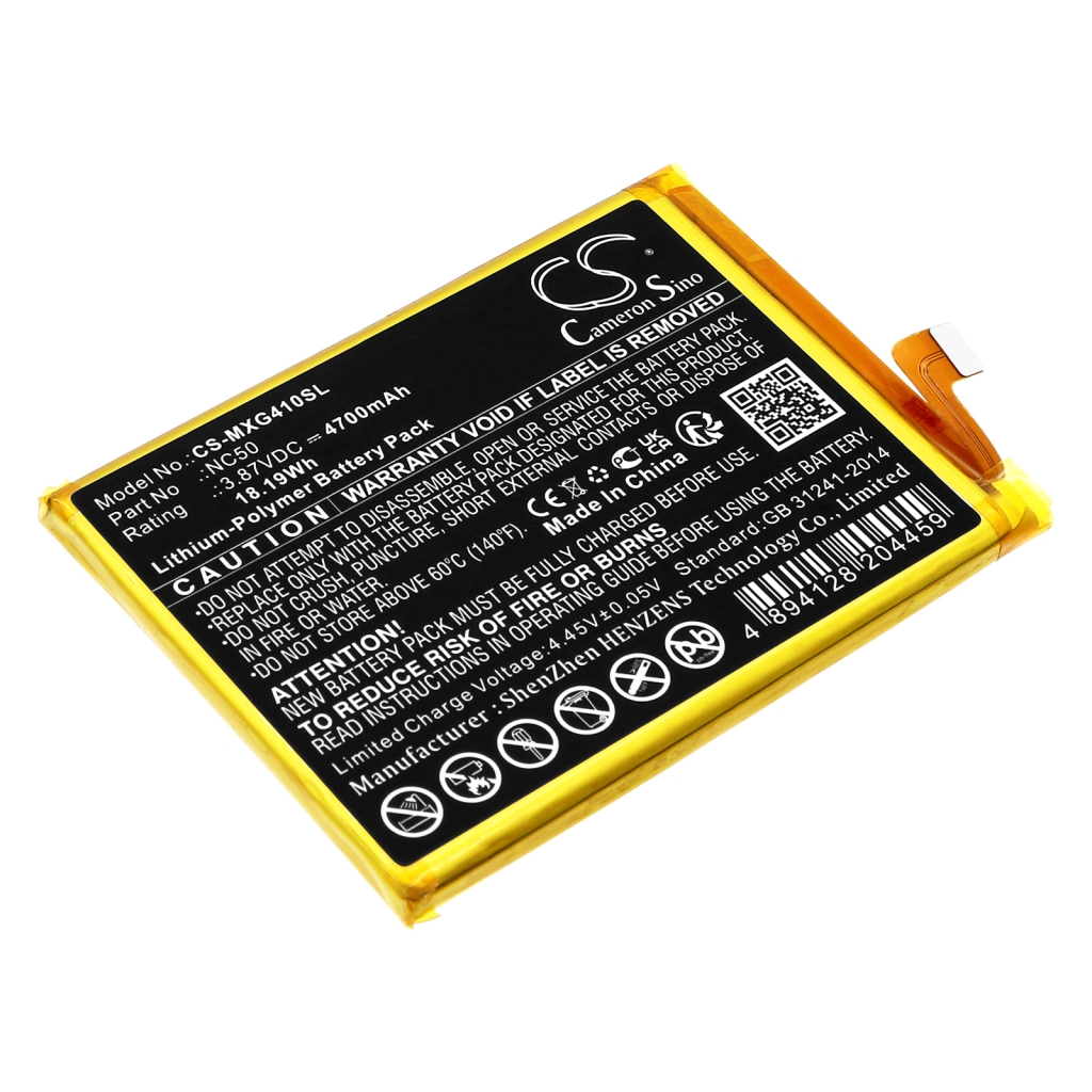 Sostituzione della batteria compatibile per Motorola NC50,SB18D20540