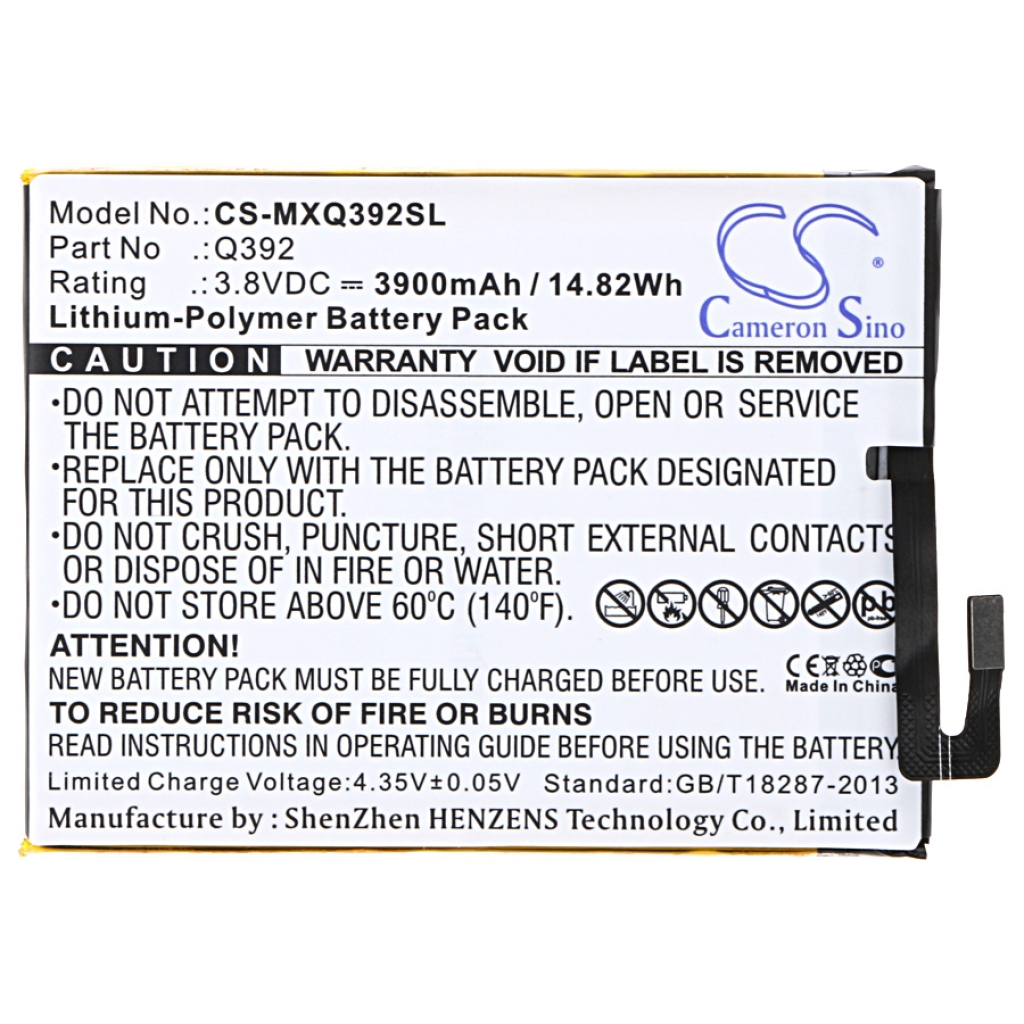 Battery Replaces Q392