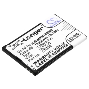 CS-MXR100MB<br />Batteries for   replaces battery R001710000