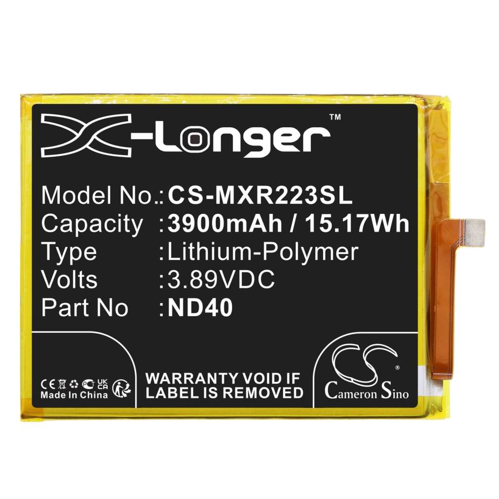 Sostituzione della batteria compatibile per Motorola ND40,SB18D34507