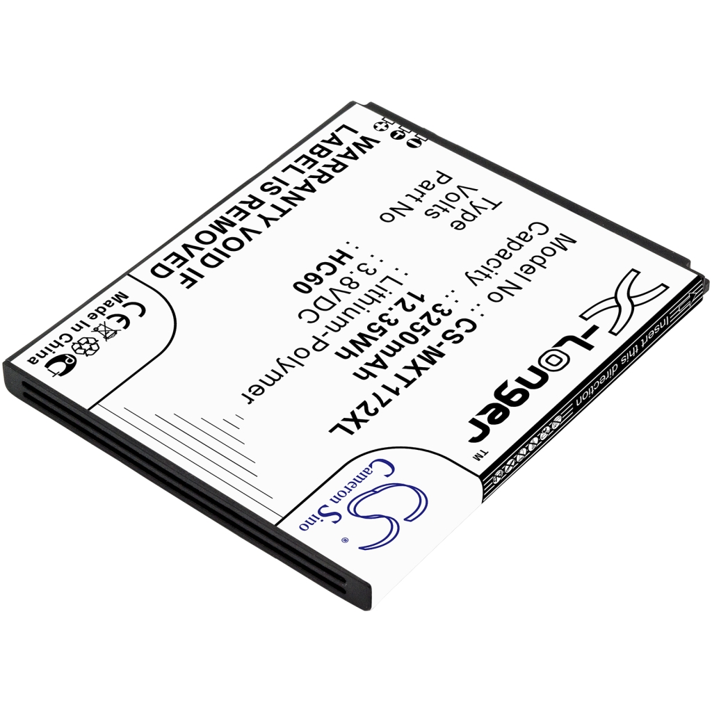 Compatible battery replacement for Motorola HC60