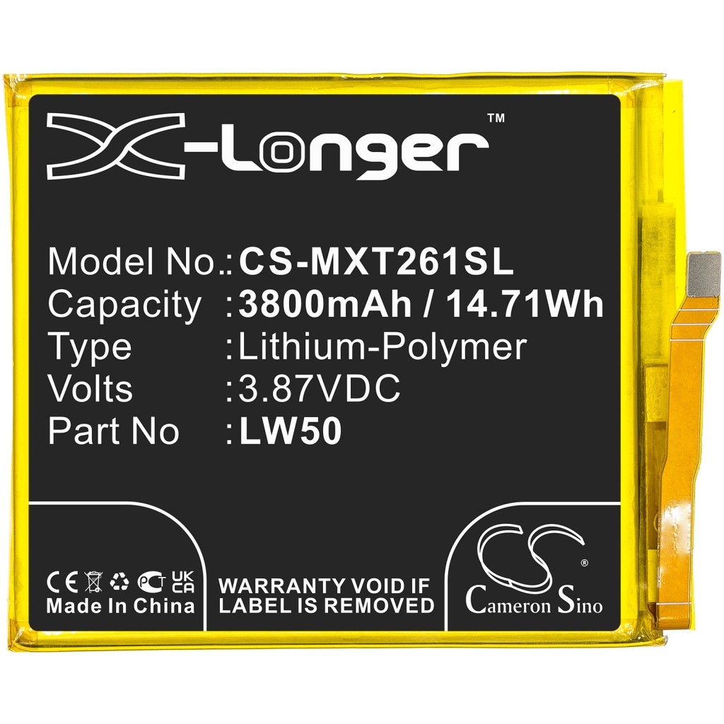 Sostituzione della batteria compatibile per Motorola LW50,SB18C62948