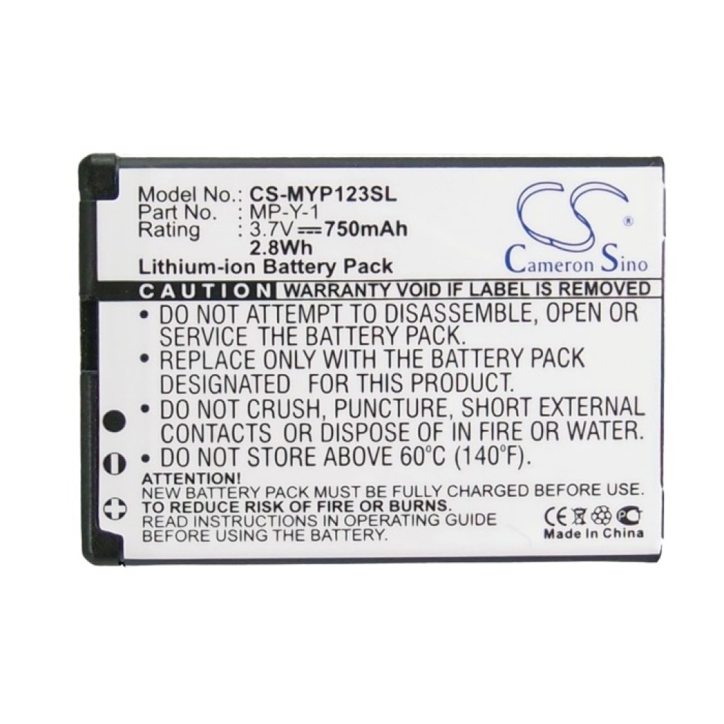 Batteria del telefono cellulare Polaroid Pro 1021 (CS-MYP123SL)