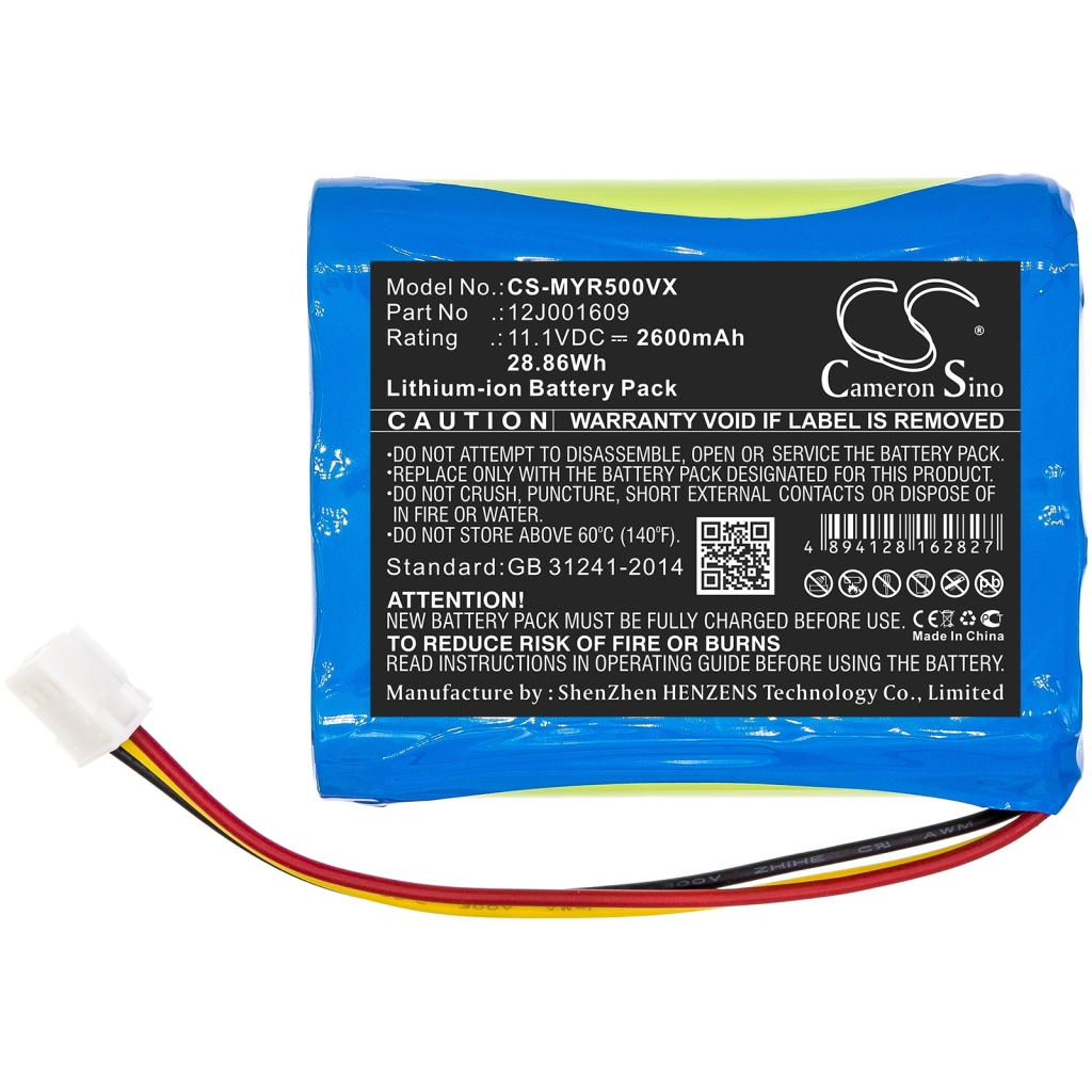 Sostituzione della batteria compatibile per Moneual  12J001609