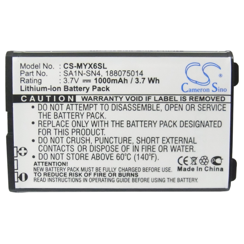 Batteria del telefono cellulare Sagem MYV75