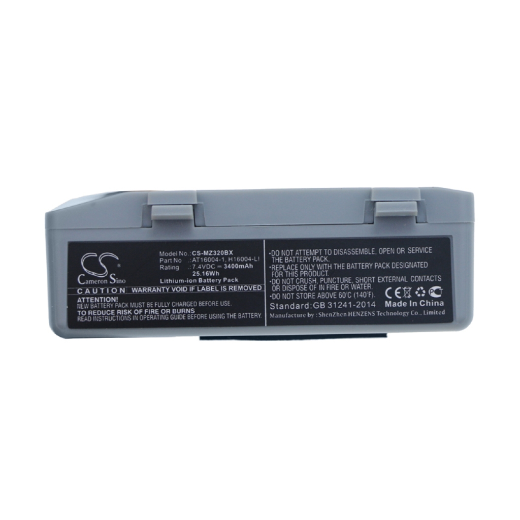 Codice a barre, batteria dello scanner Zebra CS-MZ320BX