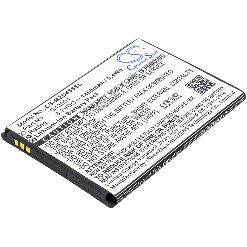 Batteria del telefono cellulare Navon MD455 (CS-MZD455SL)