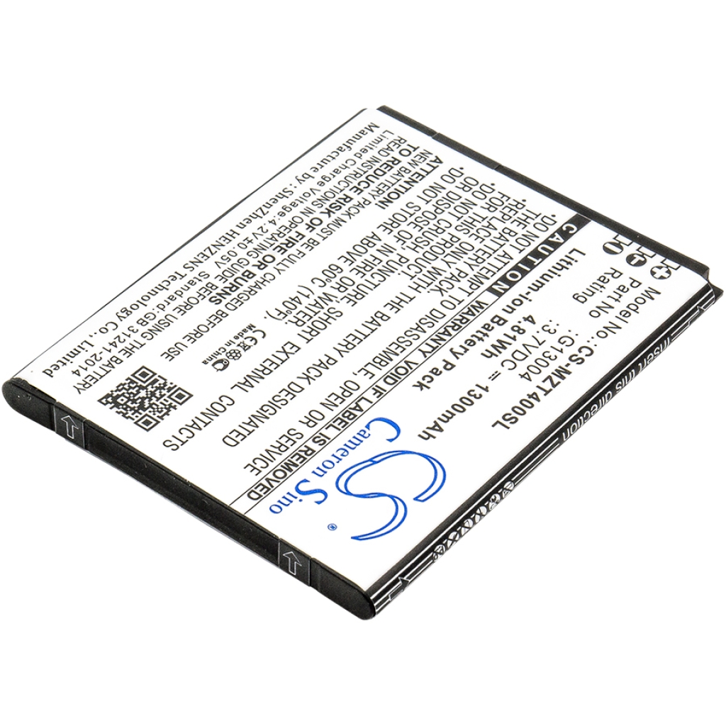 Batteria del telefono cellulare Navon Mizu T400 (CS-MZT400SL)