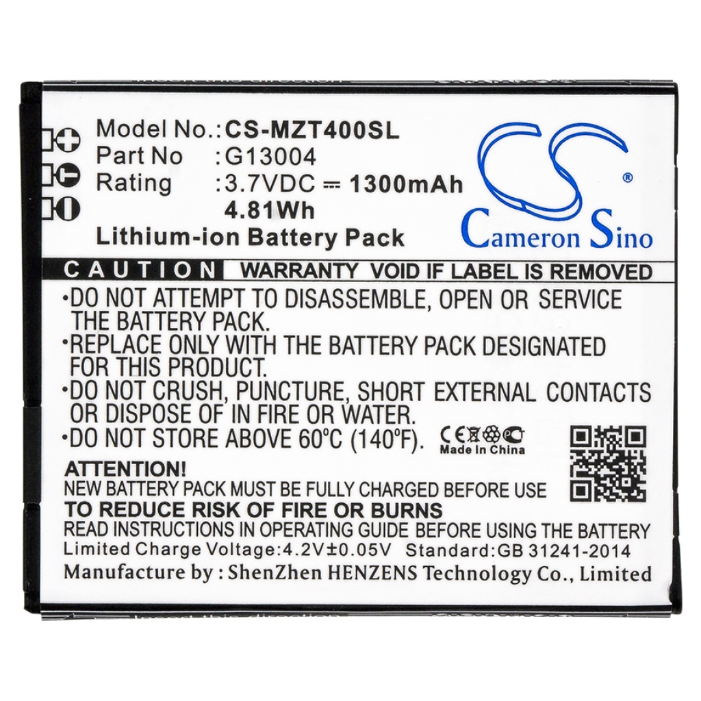 Battery Replaces G13004