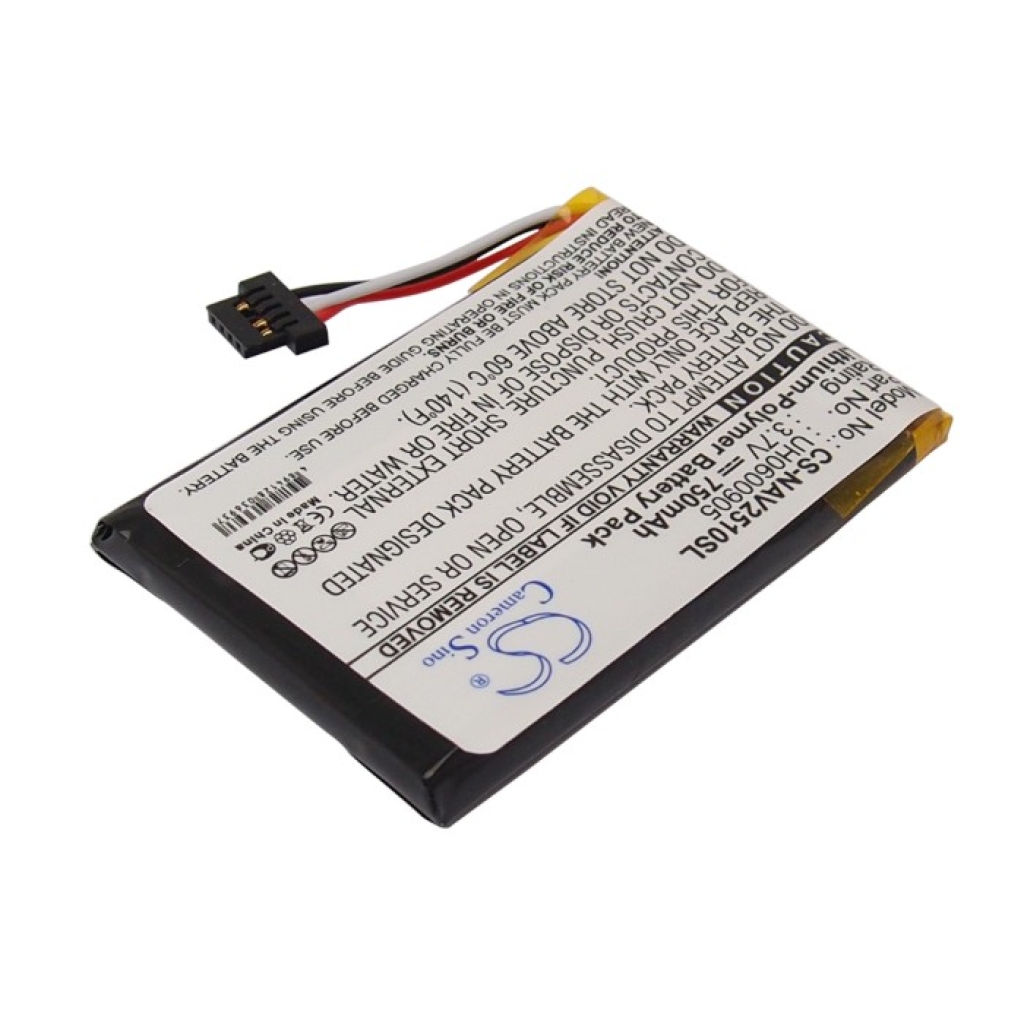 Compatible battery replacement for Navigon UH0600905