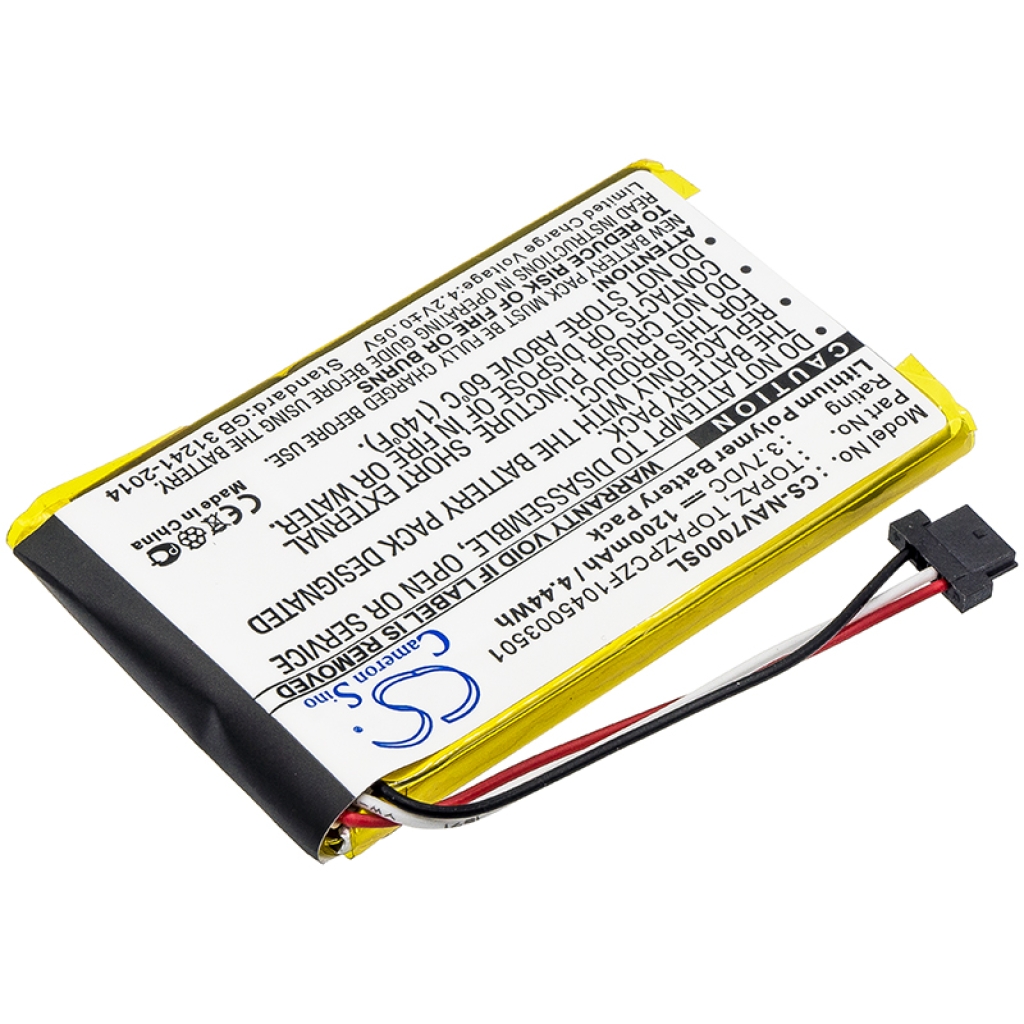 Batterie Sostituisce TOPAZPCZF1045003501