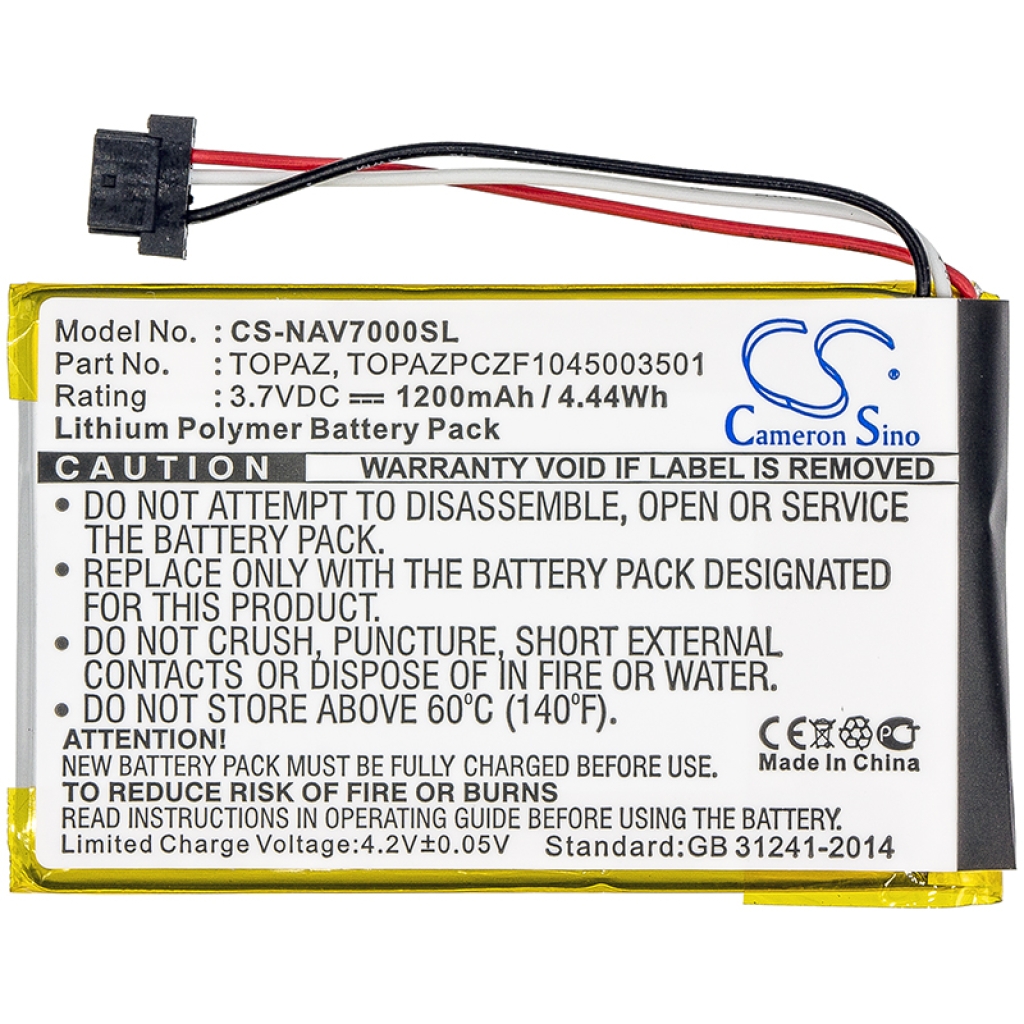 Batterie Sostituisce TOPAZPCZF1045003501