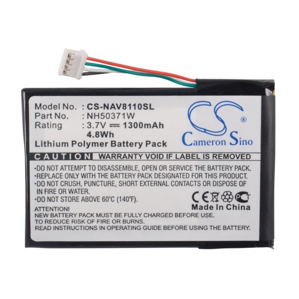 Sostituzione della batteria compatibile per Navigon 761NH50371W