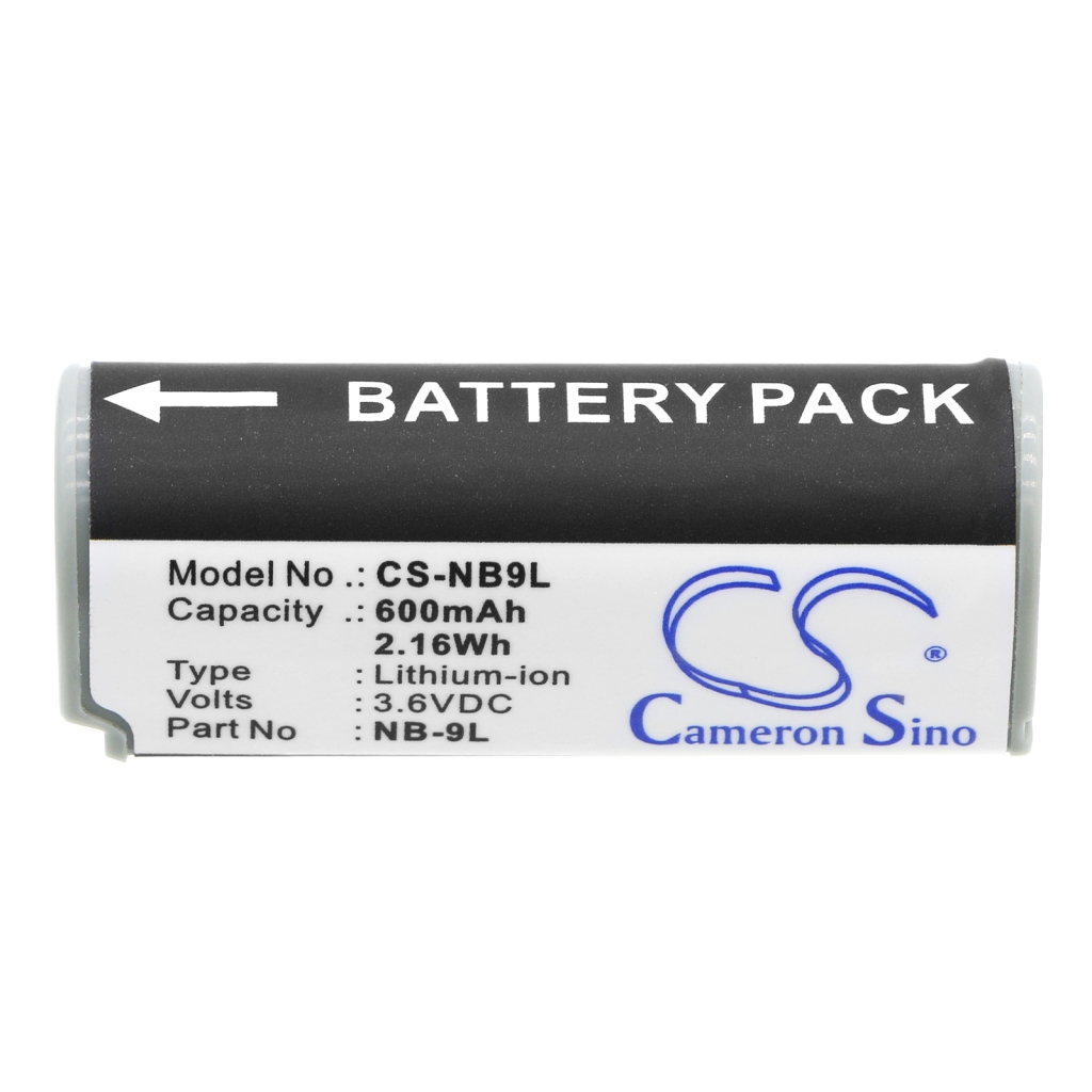 Sostituzione della batteria compatibile per Canon NB-9L