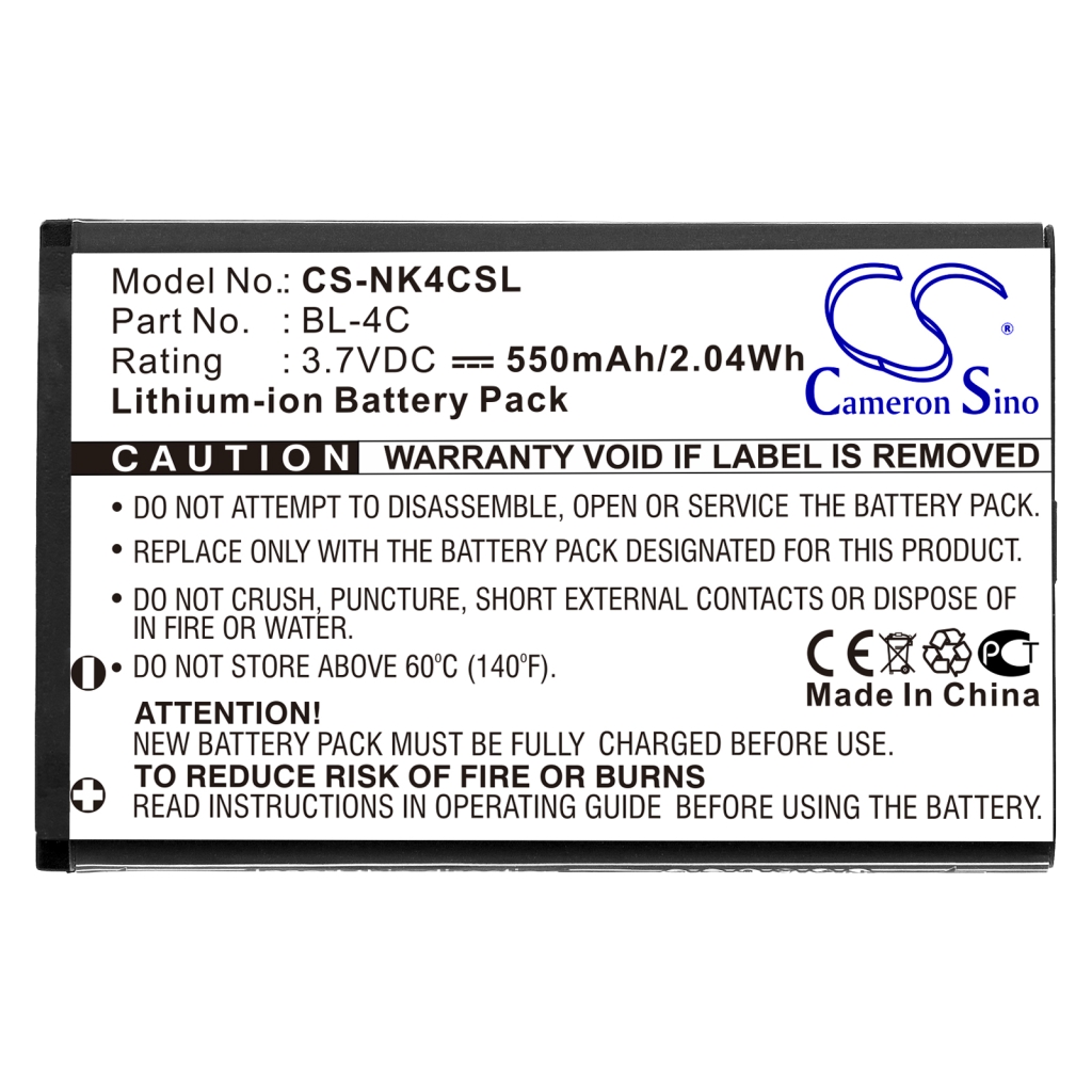 Batterie Sostituisce C4C85T