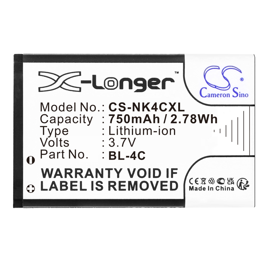 Batteria del telefono cellulare SVP 3 AGG-052 (CS-NK4CXL)