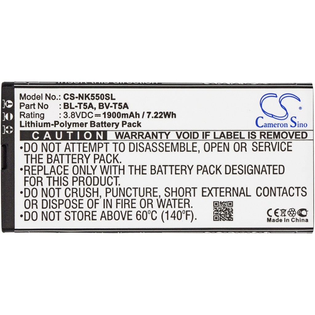 Batteria del telefono cellulare Microsoft RM-1038