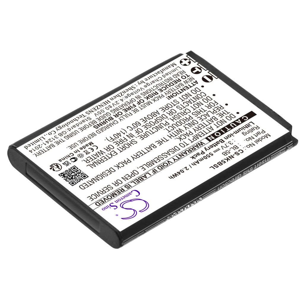 Batteria del telefono cellulare Minox CS-NK5BSL