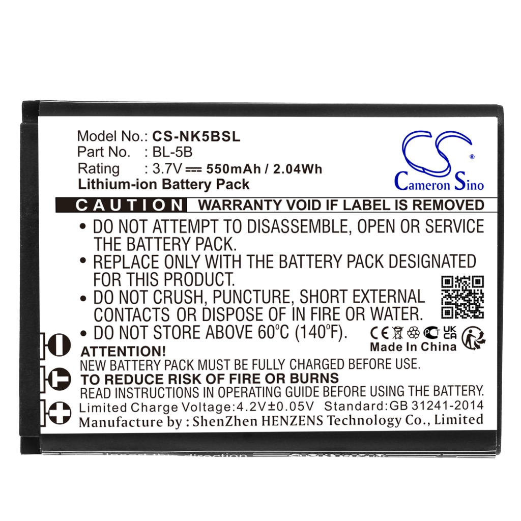 Batterie Sostituisce N5B80T