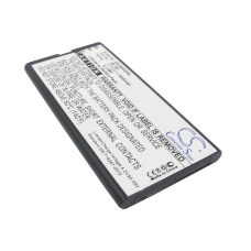 Compatible battery replacement for Microsoft BL-5H