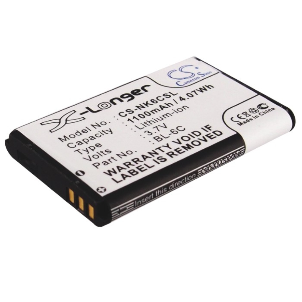 Battery Replaces BL-6C