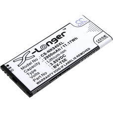 Compatible battery replacement for Microsoft BV-T5E