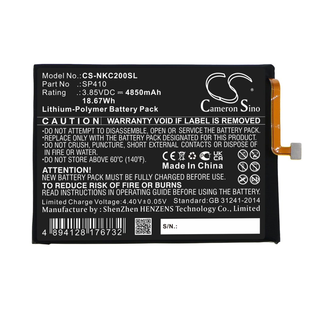 Batterie Sostituisce SP410