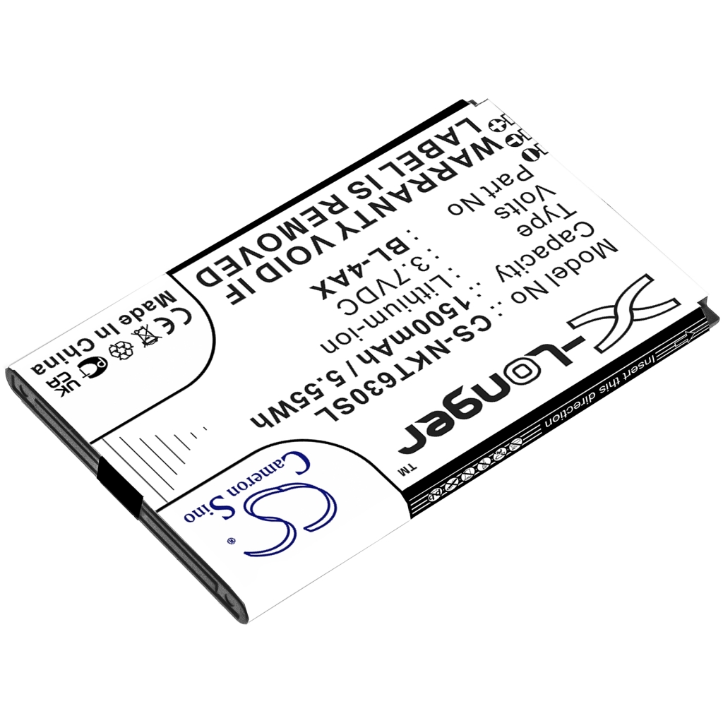 Batterie Sostituisce BL-4AX