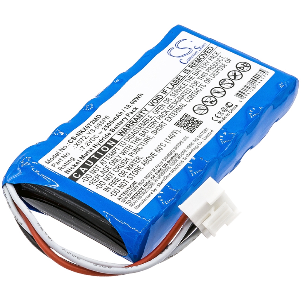 Sostituzione della batteria compatibile per Nihon Kohden X072,YS-085P6