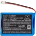 Batteria senza fili dell'auricolare Nolan CS-NLB100SL