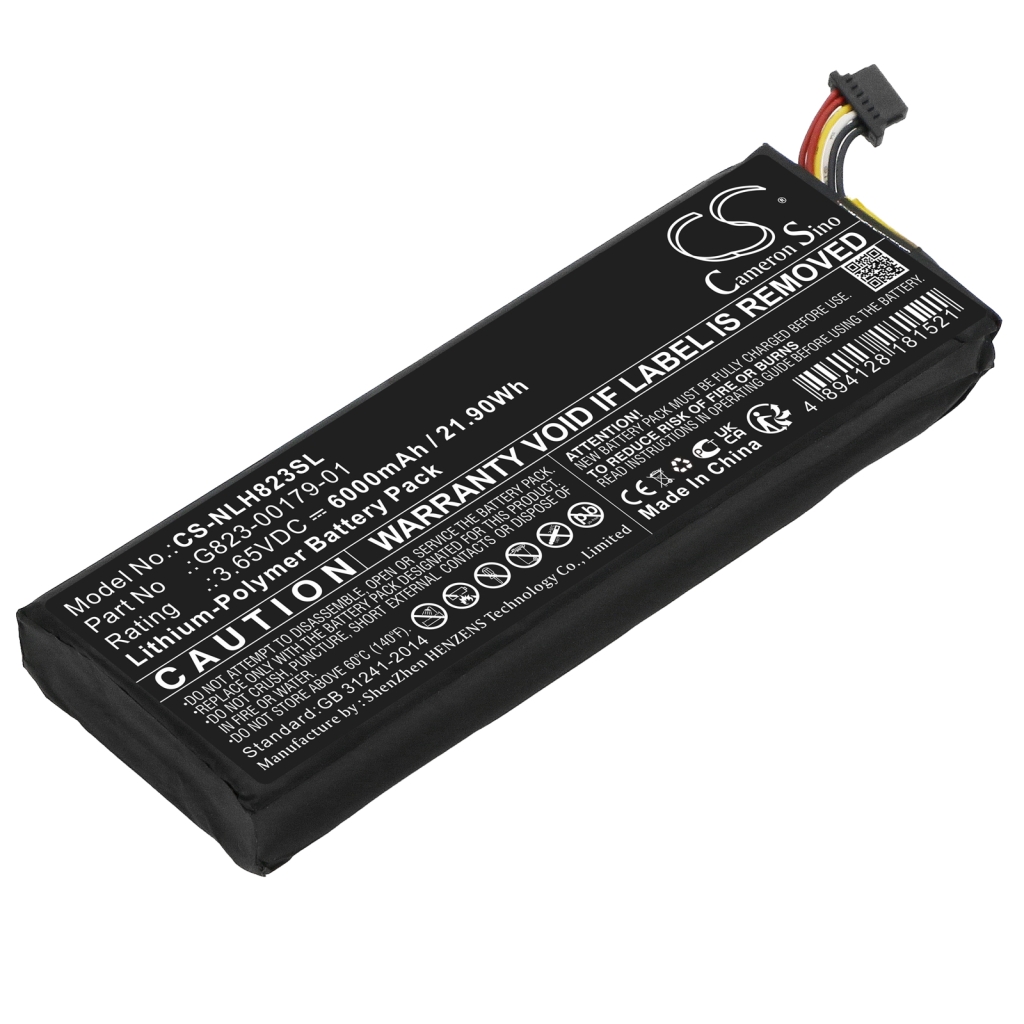 Batterie Sostituisce G823-00179-01