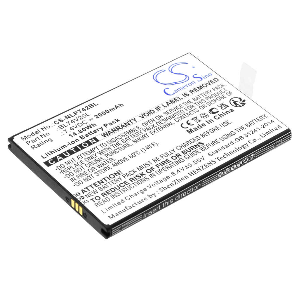 Battery Replaces BL74V20L