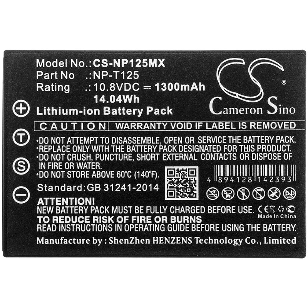 Batteria della fotocamera FUJIFILM Medium Format GFX