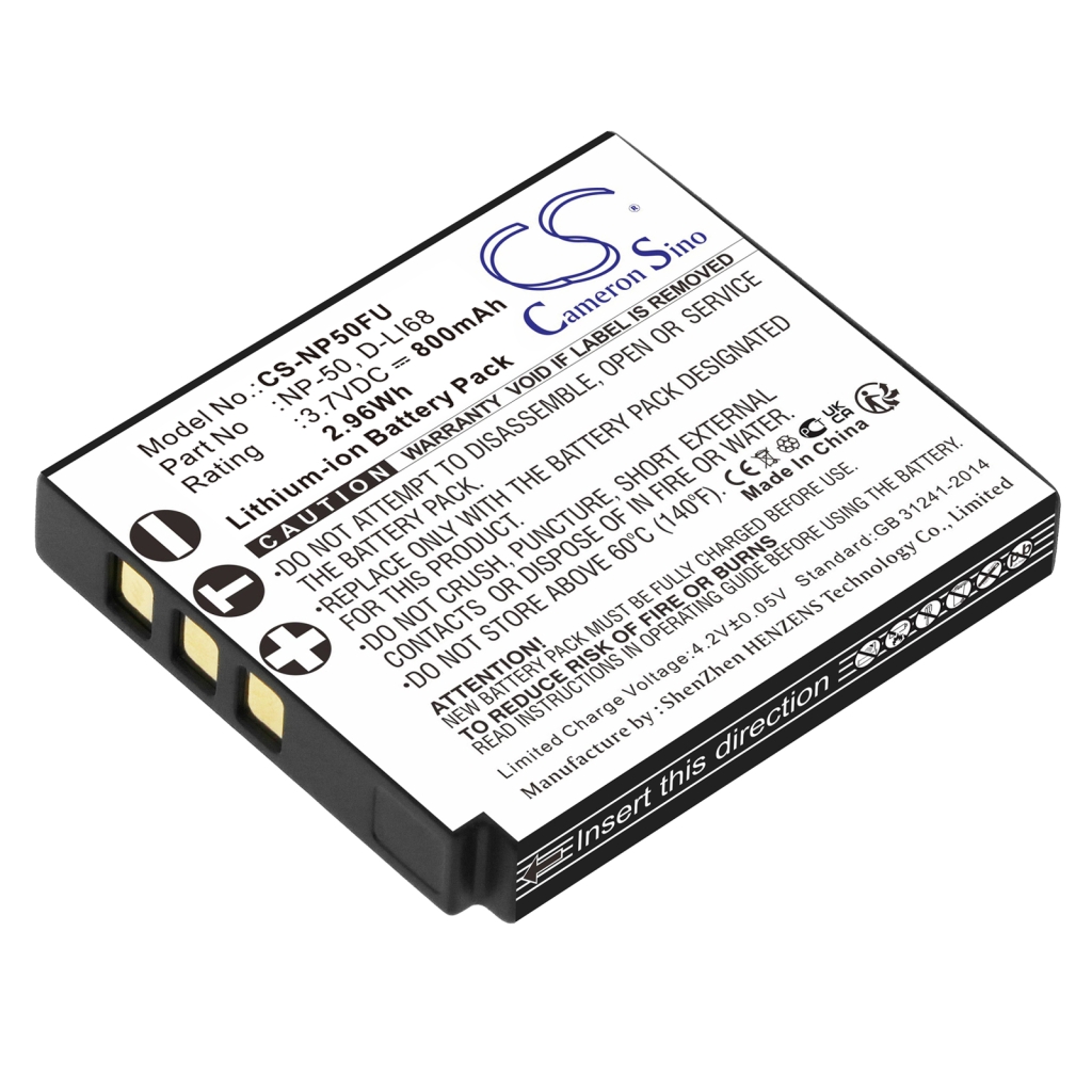 Batterie Sostituisce NP-50