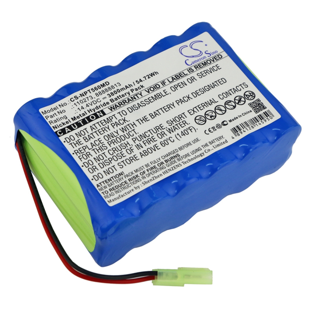 Sostituzione della batteria compatibile per Puritan Bennett 110273,88888813