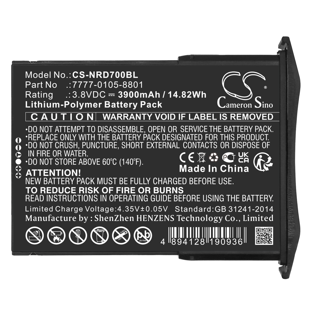 Batterie Sostituisce 7777-0105-8801