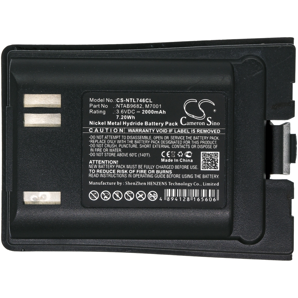 Sostituzione della batteria compatibile per Nortel A0845917,M7001,NTAB9682