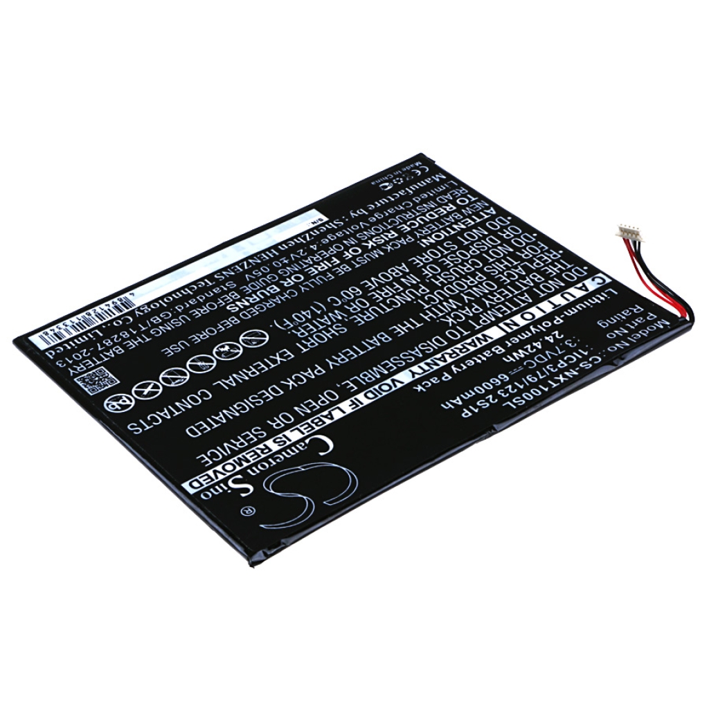 Sostituzione della batteria compatibile per Nextbook 1ICP3/79/123 2S1P