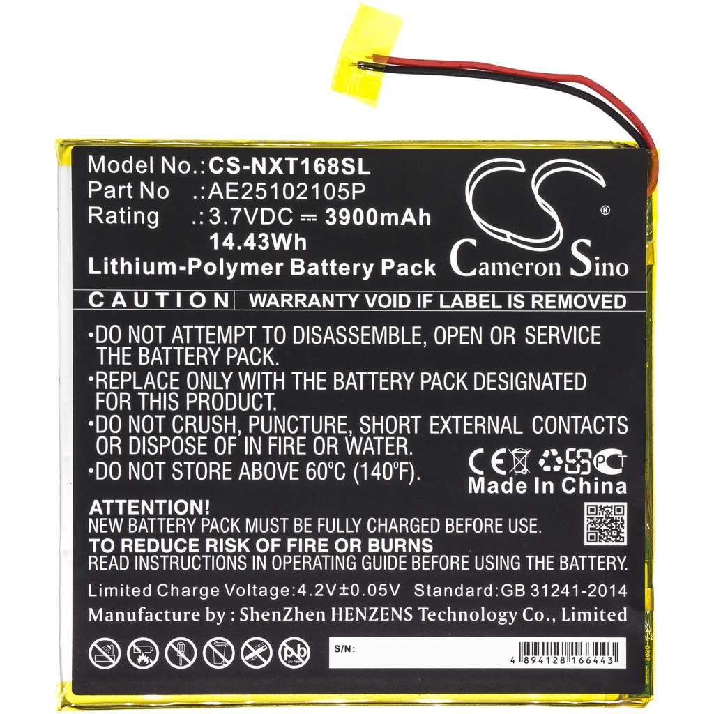 Battery Replaces AE25102105P