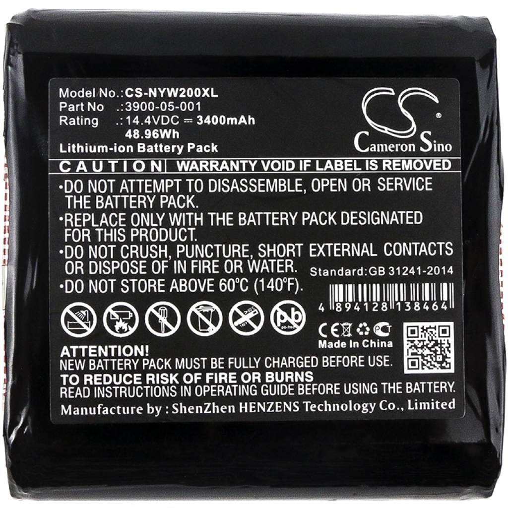 Battery Replaces 3900-05-001