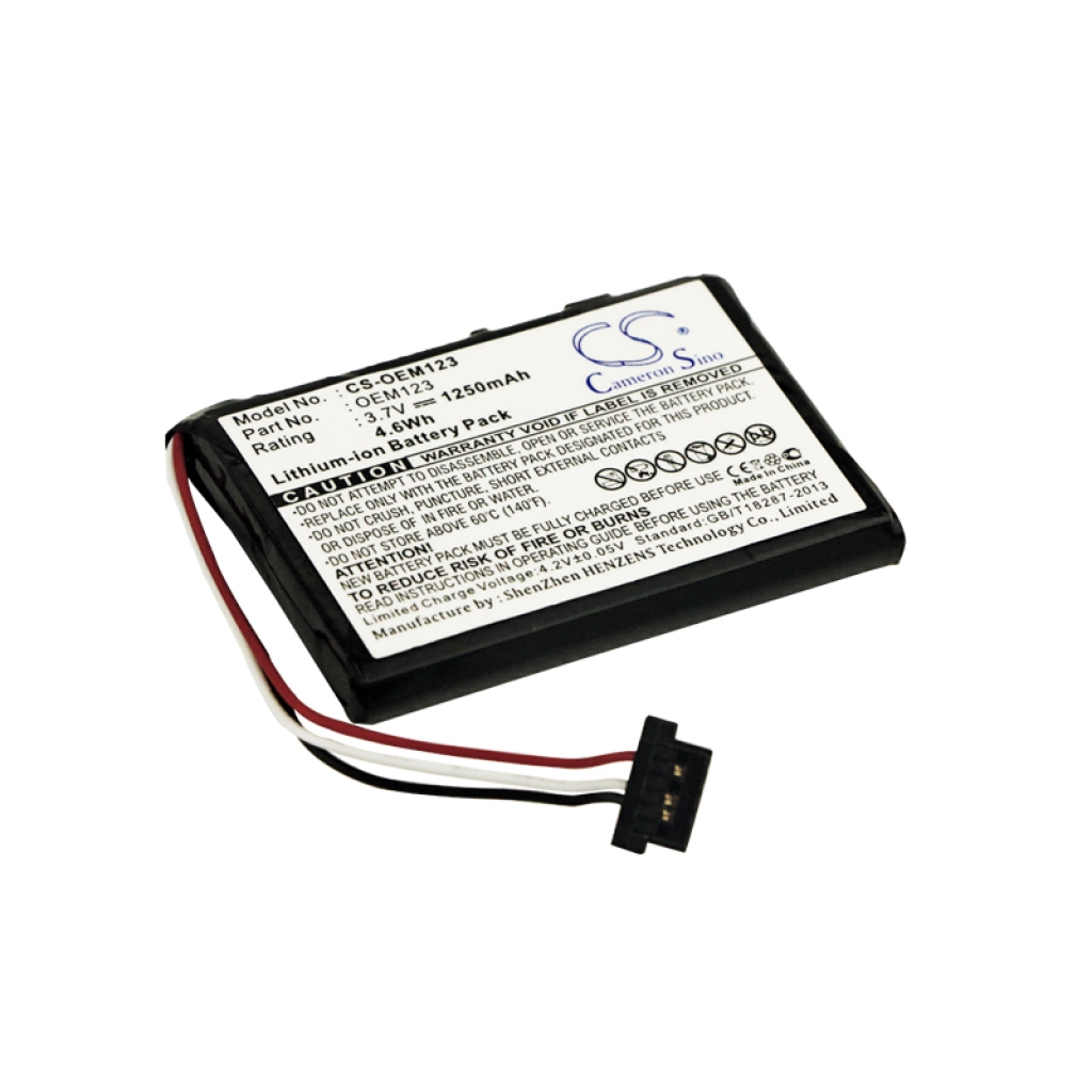 Batteria GPS, navigatore CS-OEM123