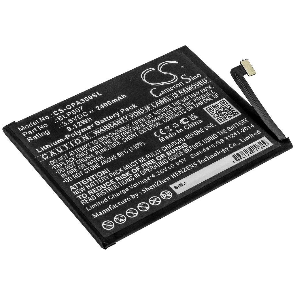 Batteria del telefono cellulare Oneplus E1000 (CS-OPA300SL)