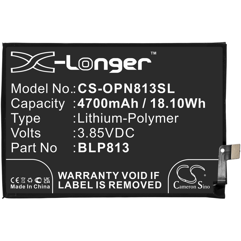 Batteria del telefono cellulare Metropc CS-OPN813SL