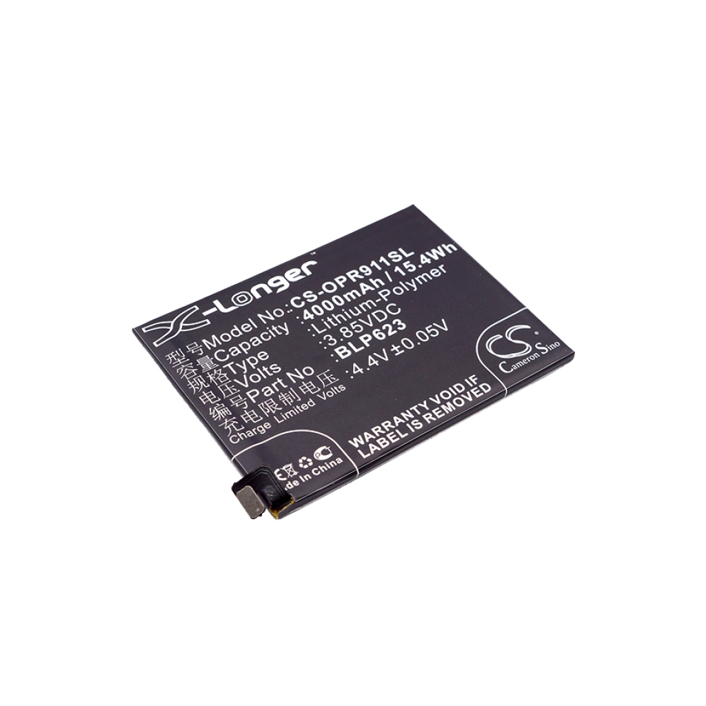 Compatible battery replacement for OPPO BLP623