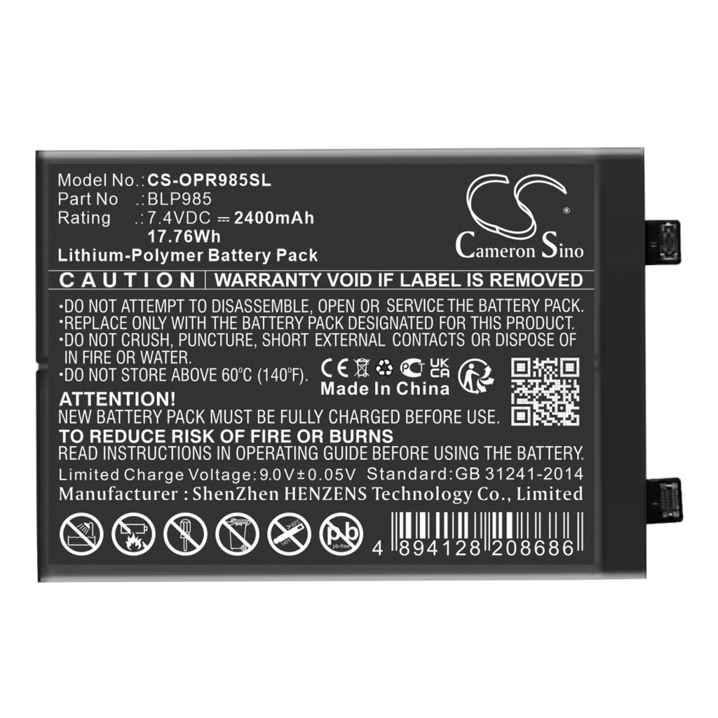 Battery Replaces BLP985