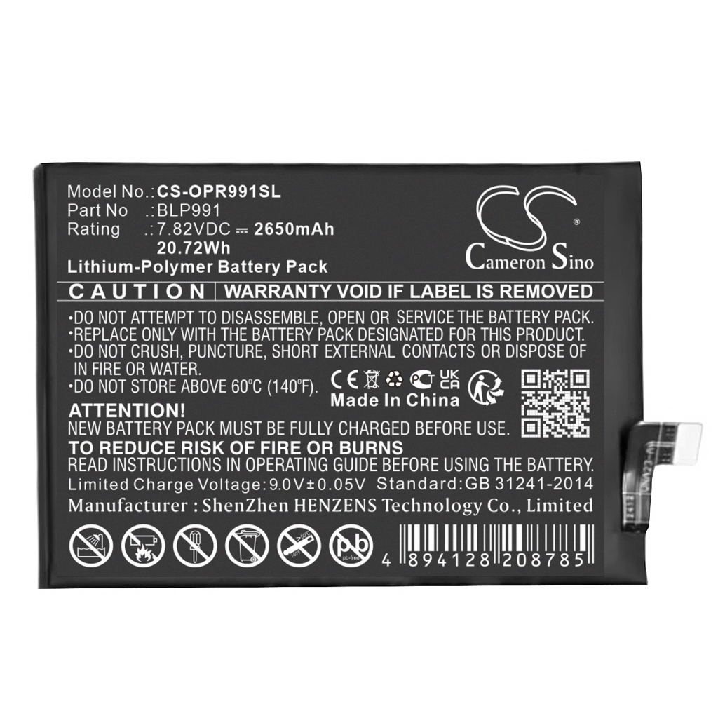 Batterie Sostituisce BLP991