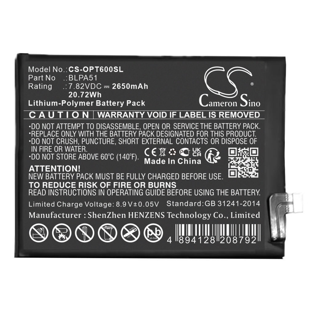 Batterie Sostituisce BLPA51