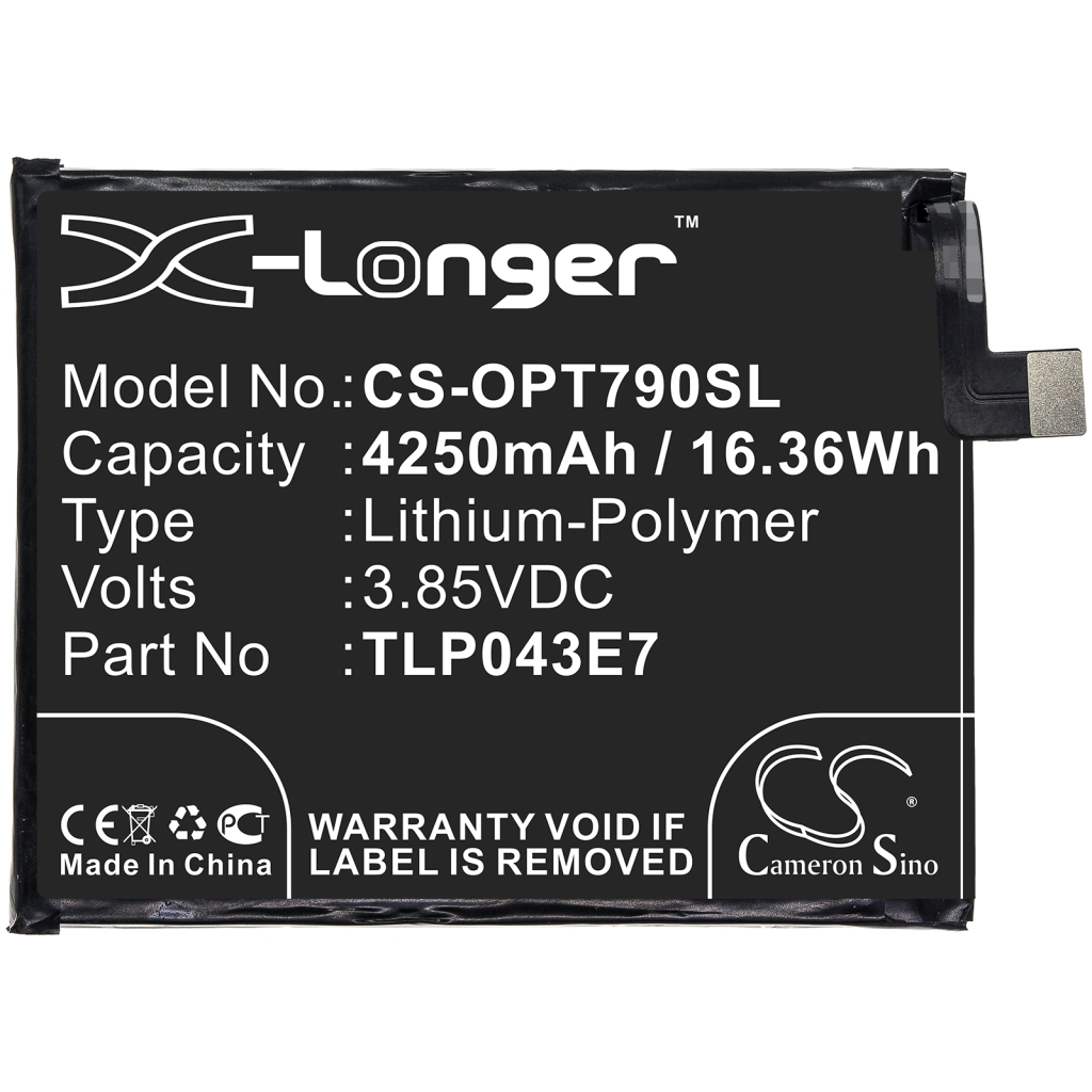 Batterie Sostituisce TLp043E1